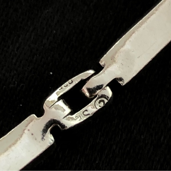 TAXCO Sterling Silver Multi-Gemstone Link Bracelet - Picture 8 of 13